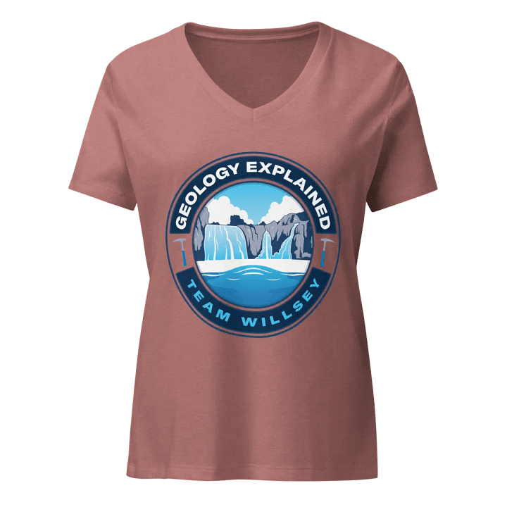 Shaped By Water Relaxed V-Neck Tee product image (1)