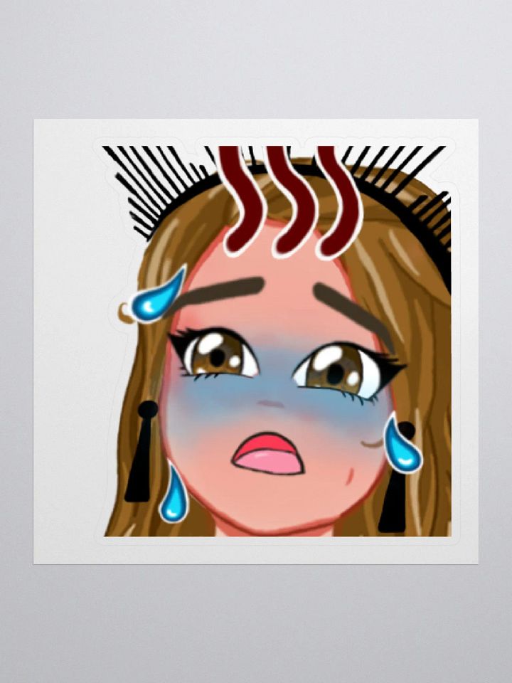 Hot Emote Sticker product image (1)