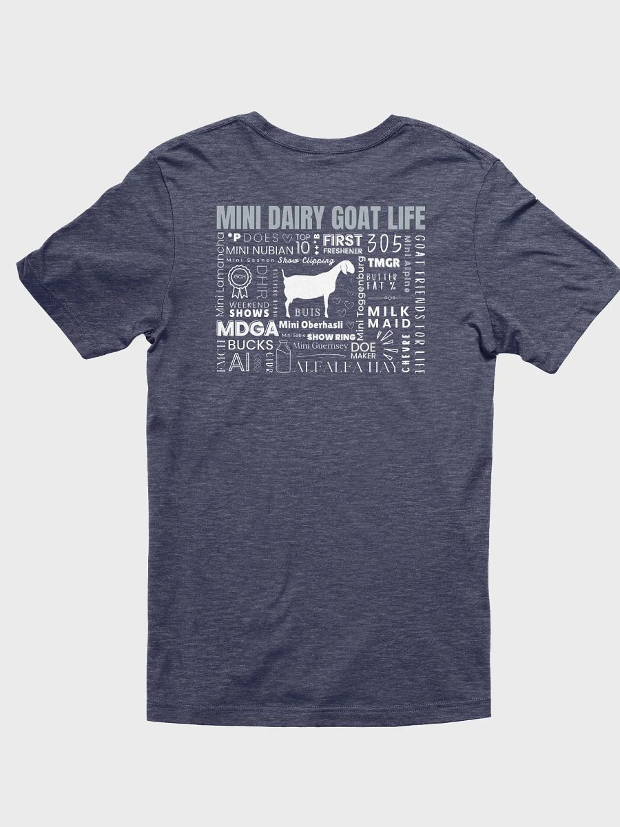 Mini Dairy Goat Life TMM Bella Canvas Mini Nubian product image (3)