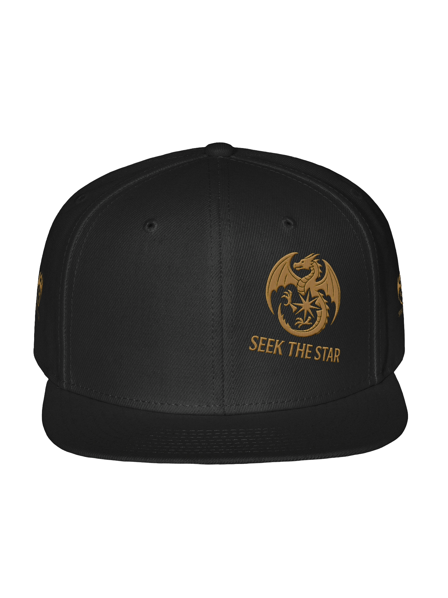 🌟 Gold Dragon Snapback – Seek the Star 🌟 “You were born from stardust and you remember the way back. product image (7)