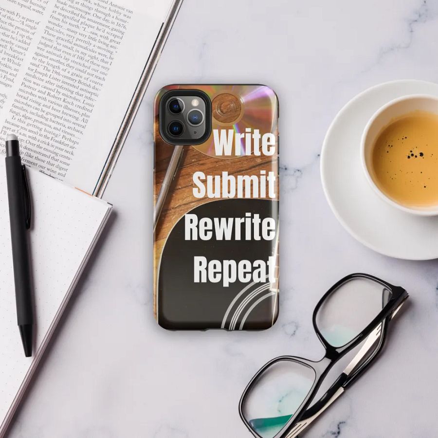 Write Submit Rewrite Repeat Toughness iPhone® Case product image (71)