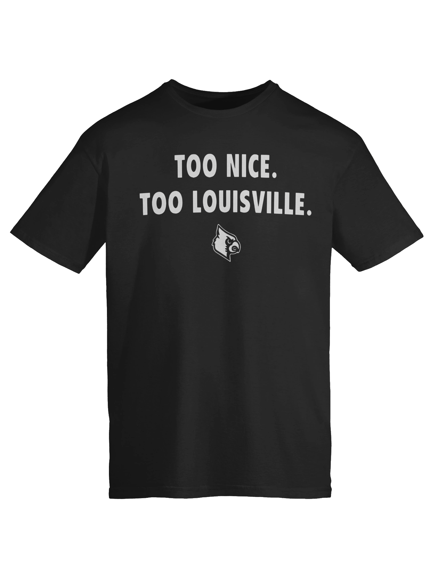 Too Nice Too Louisville T-Shirt product image (6)