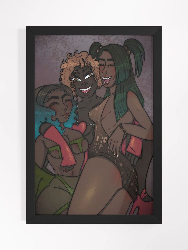 Black is Beautiful Framed Poster product image (1)