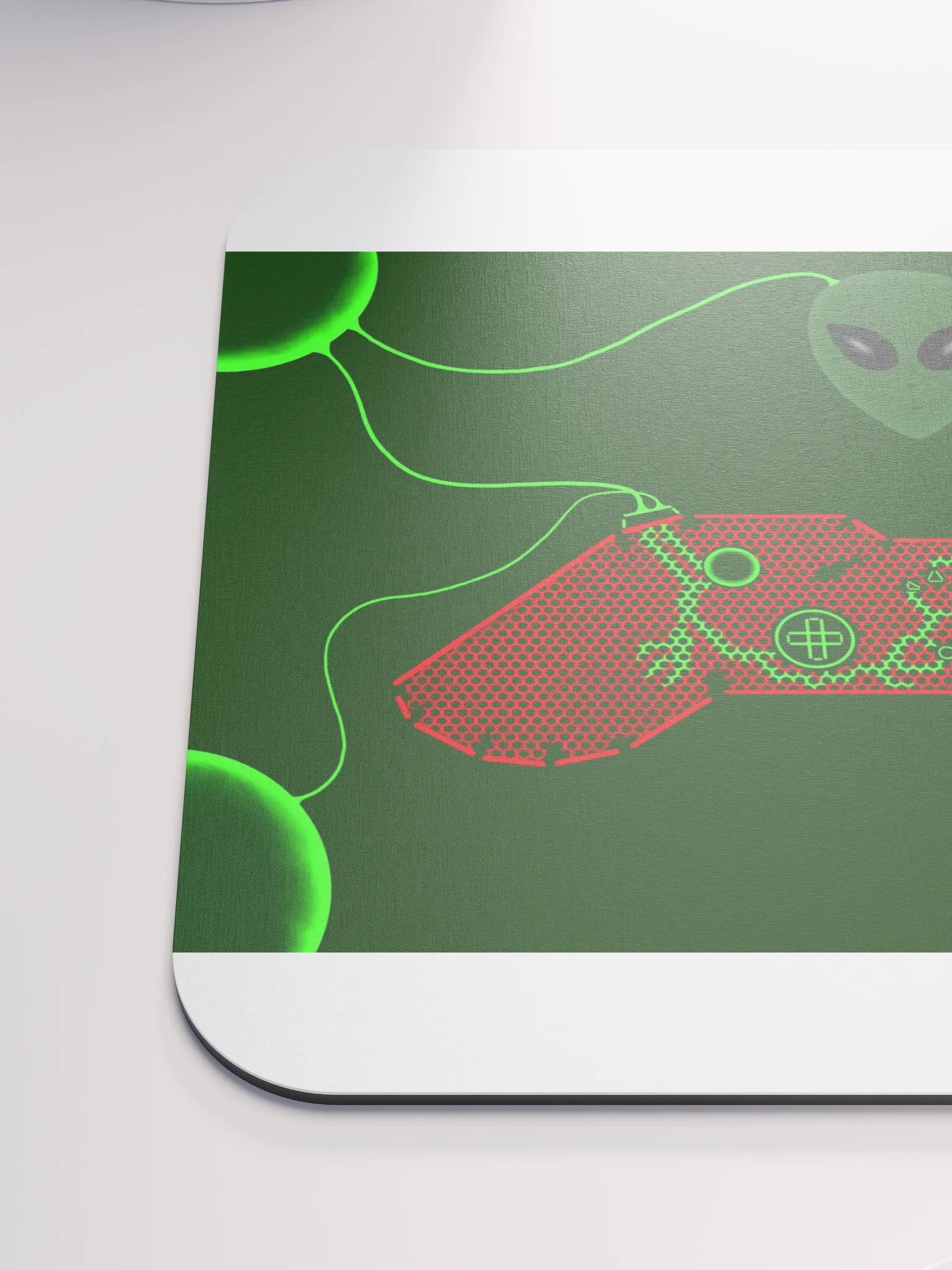 Galactic Alien Gamer Mouse Pad product image (6)