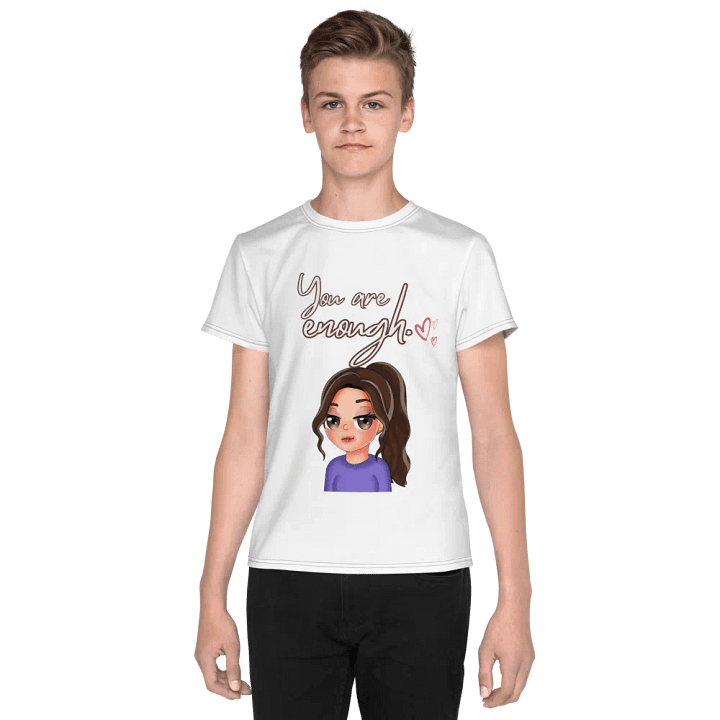 You are enough ,Youth T-Shirt product image (1)
