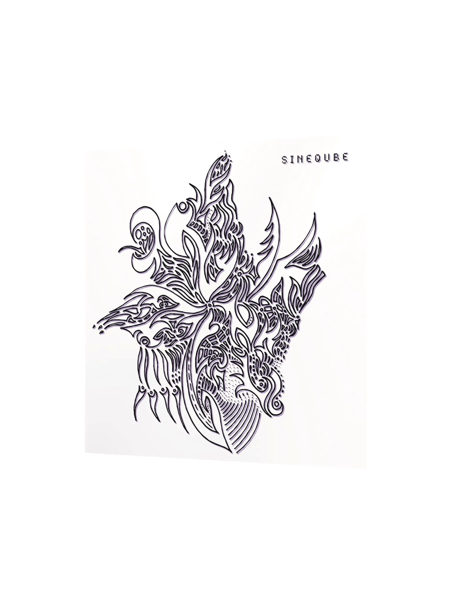 Album Cover Art Print Sineqube's "Abiogenesis" product image (3)