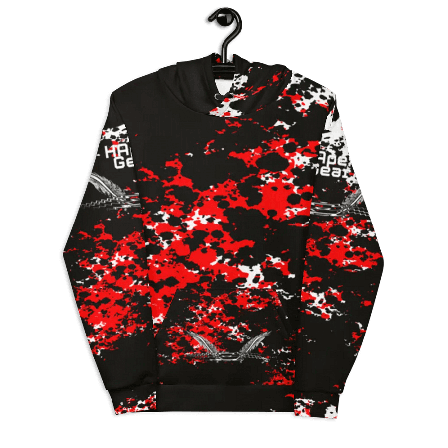 Recycled Unisex Hoodie - White HApex Gear White Logo product image (7)