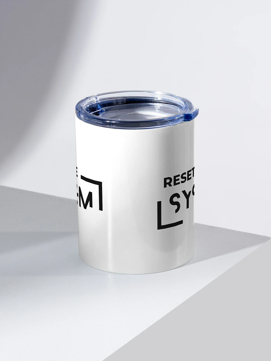 10oz stainless steel tumbler reset the system product image (1)