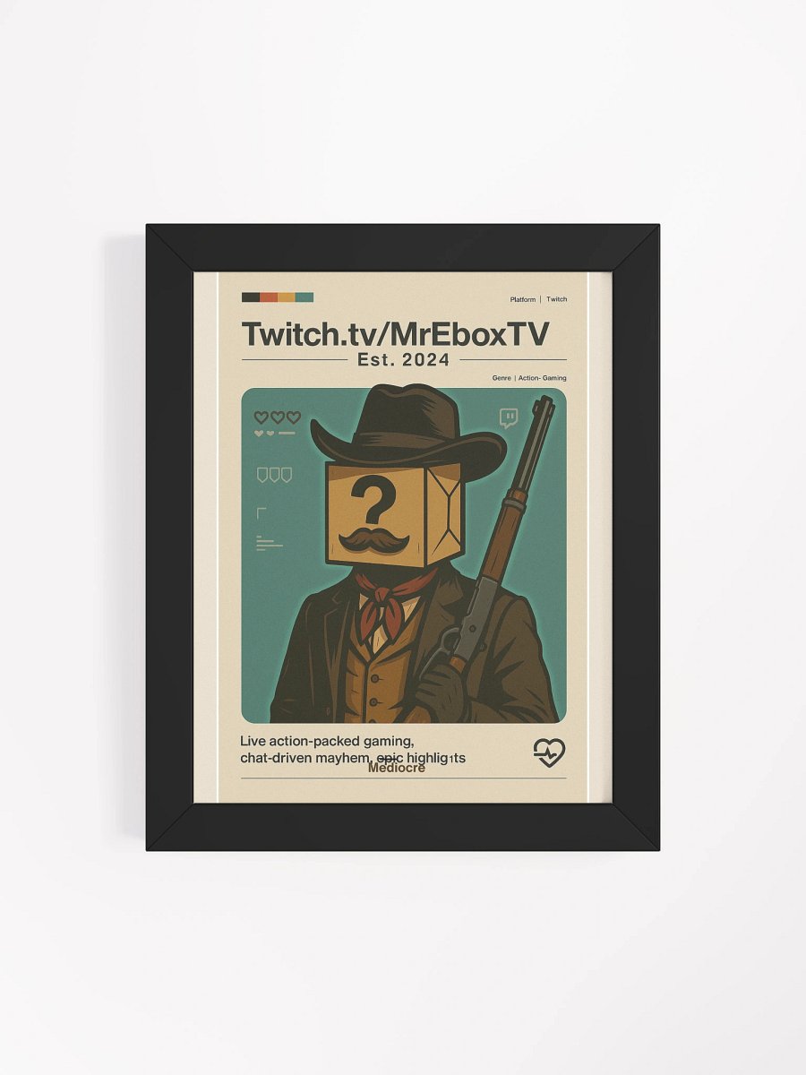 Mr. Ebox Twitch Poster product image (4)