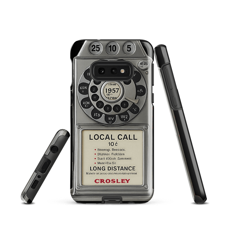 Vintage Rotary Payphone Samsung® Tough Case product image (1)