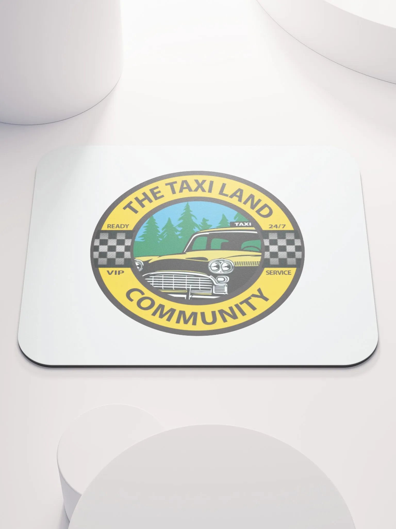 Taxi Land Mouse Pad product image (1)