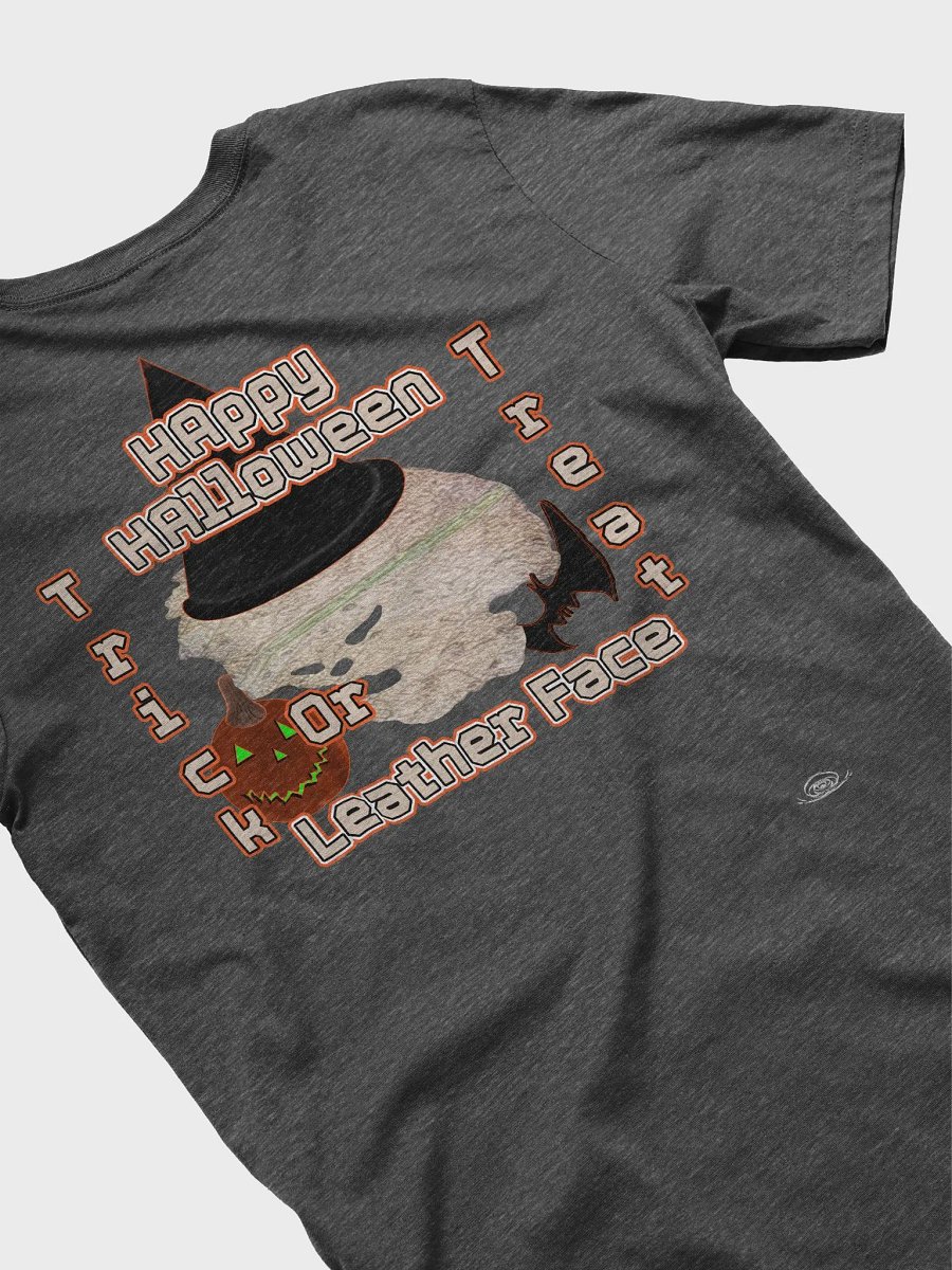 Supersoft T-Shirt - HAppy HAlloween - Leather Face product image (3)