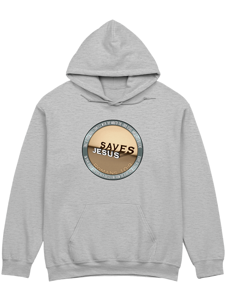 Jesus Saves - Romans 10:9 Hoodie product image (1)