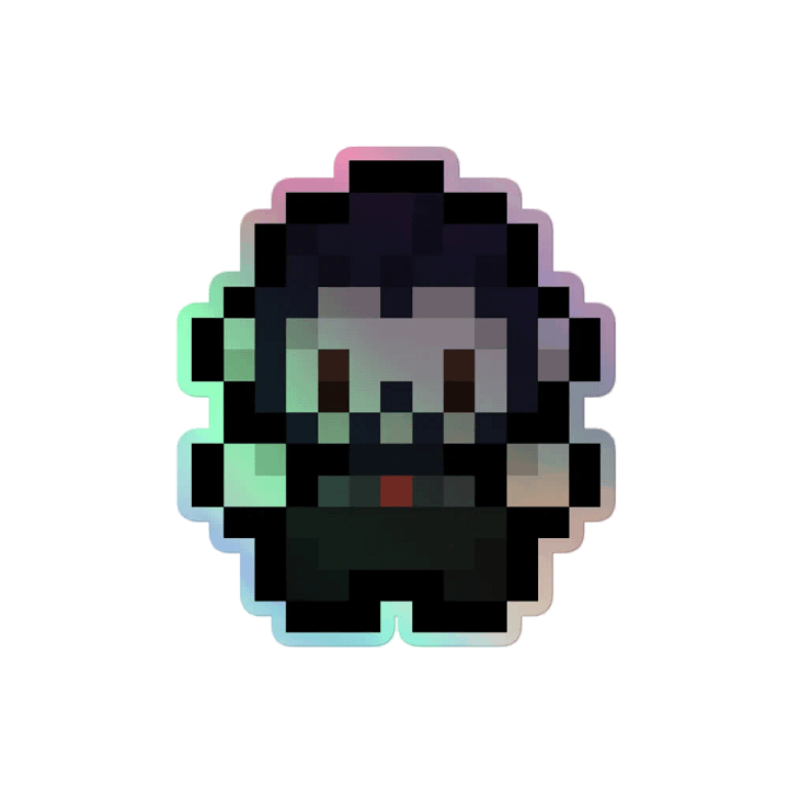 Retro Holographic Sticker Pack - Dark Hero Edition product image (2)
