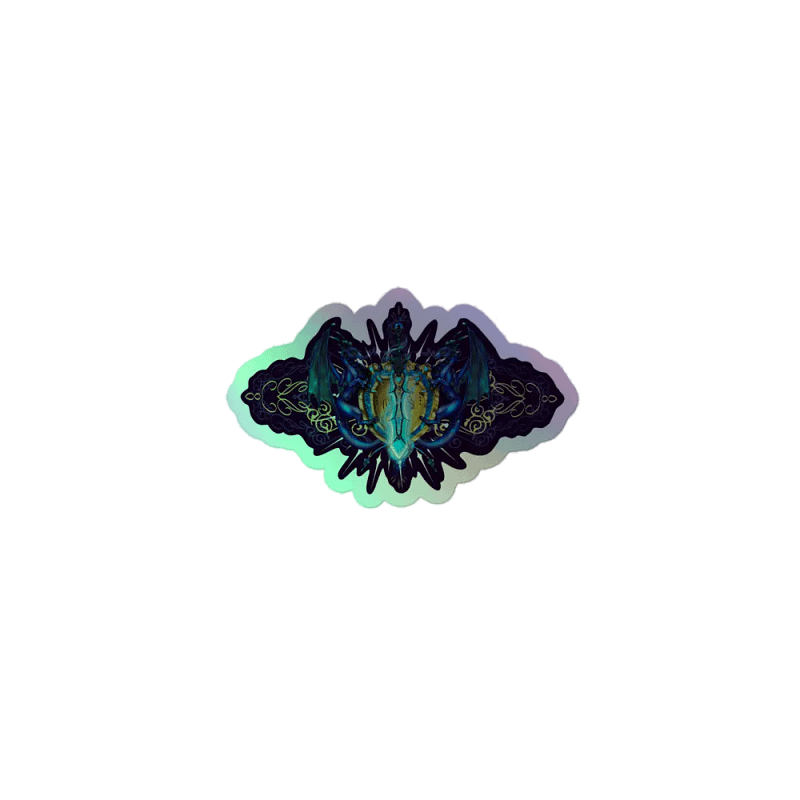 Azure Vanguard Holo Sticker