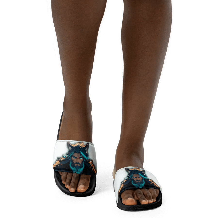 Warrior Wolf Women's Slides product image (12)