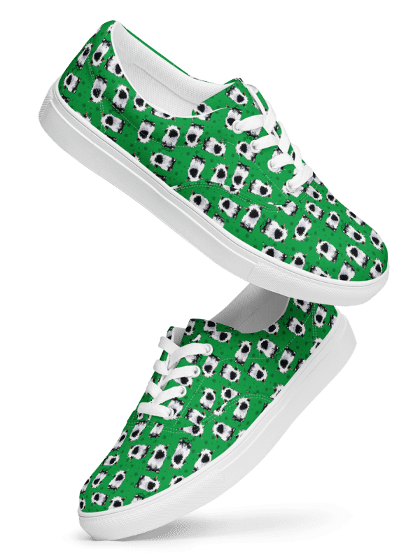 Valais Blacknose Sheep Women's Canvas Shoes product image (1)