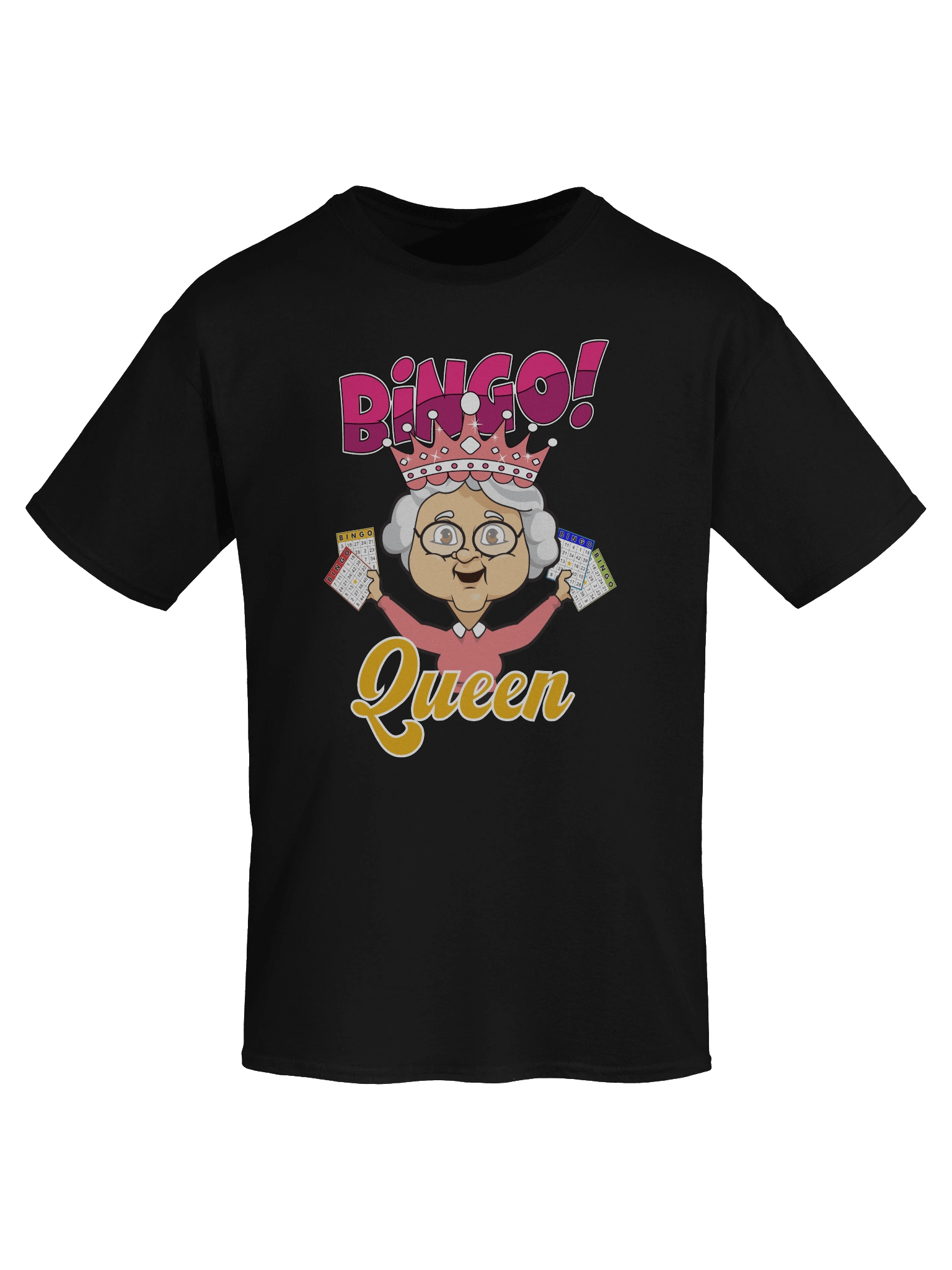 Gamblin Granny Bingo Queen T-Shirt YT product image (45)