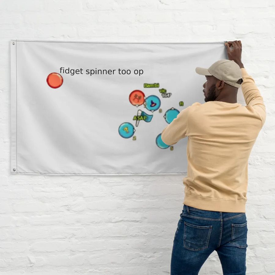 Fidget Spinner Too Op Hyperball Flag product image (11)