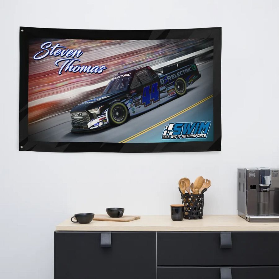 Steven Thomas #44 Driver Flag product image (6)