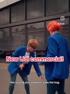 So much fun filming this commercial alongside @Charity Shop Sue for @LidlGB  Make sure you watch until the end 🤣 #lidl #suncream #chloebruce  #charityshopsue 