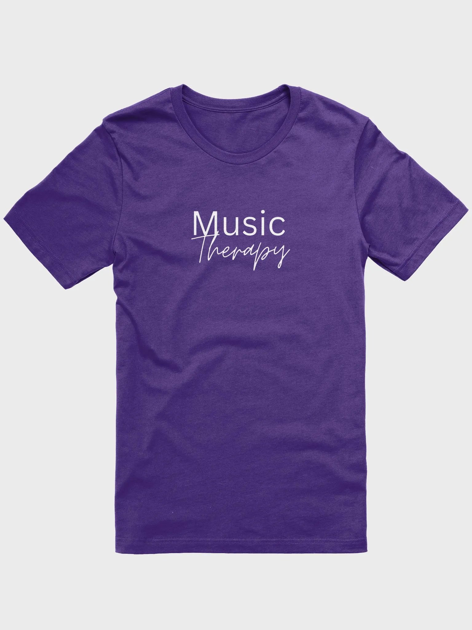 Music Therapy T-Shirt - Purple product image (1)