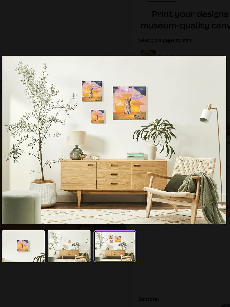 Custom logo/Canvases product image (2)