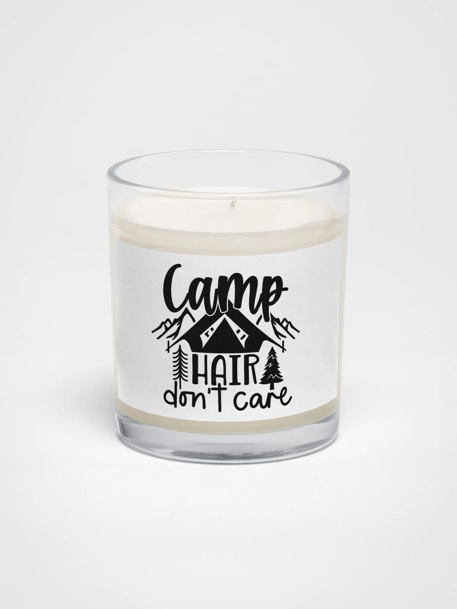 Camp Hair Don't Care Soy Wax Candle product image (1)