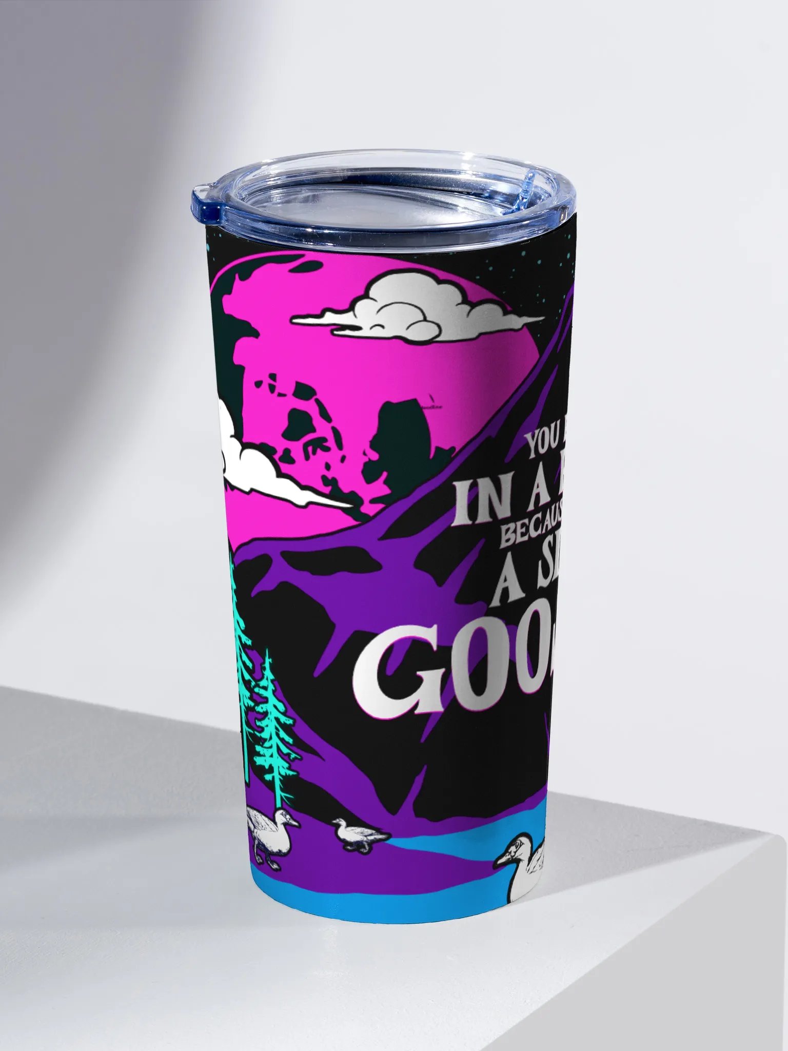 Silly Goose Moonlit Adventure Tumbler product image (2)