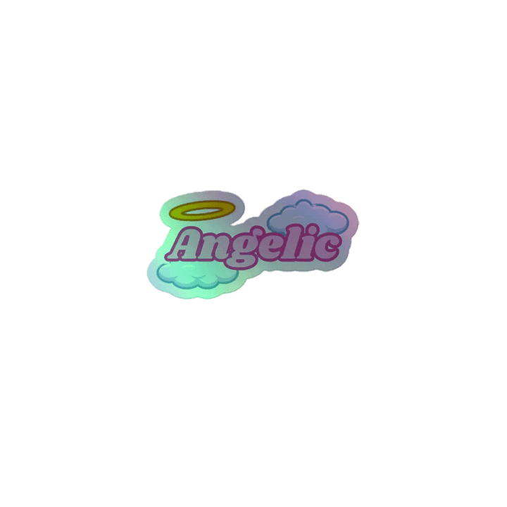 Angelic Holographic Sticker product image (2)