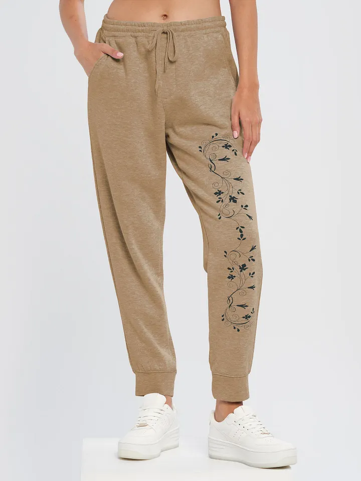 Independent Trading Co. Midweight Fleece Joggers - Floral product image (1)