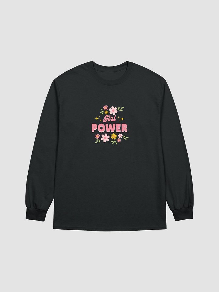 Girl Power Floral Long Sleeve Tee product image (3)