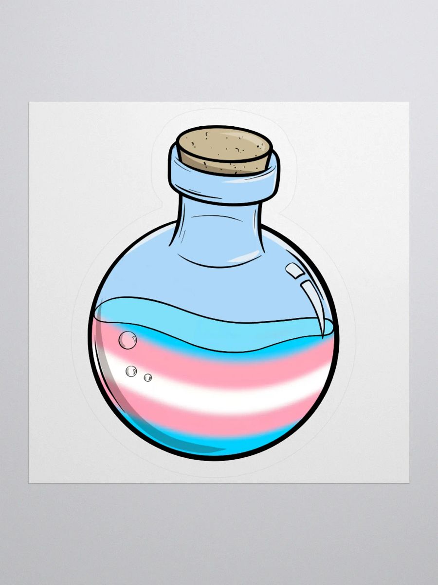 Trans Pride Potion | 3" Sticker product image (1)