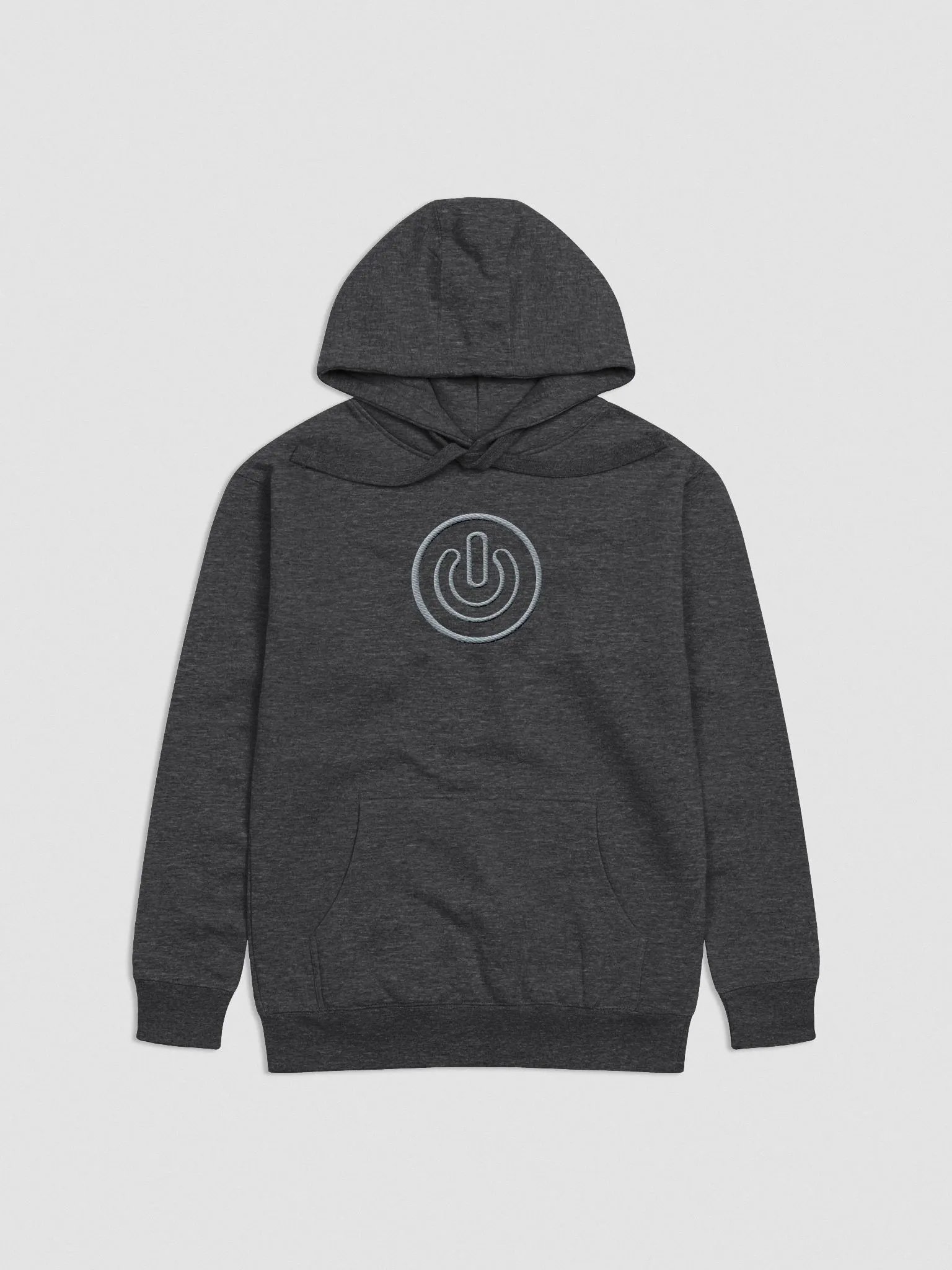 Greyscale Logo Hoodie - Embroidered product image (1)