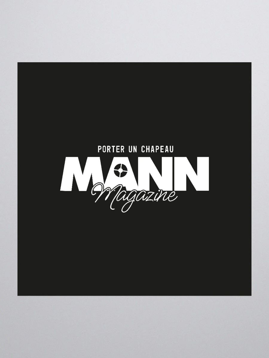 MANN Magazine Black Sticker product image (1)