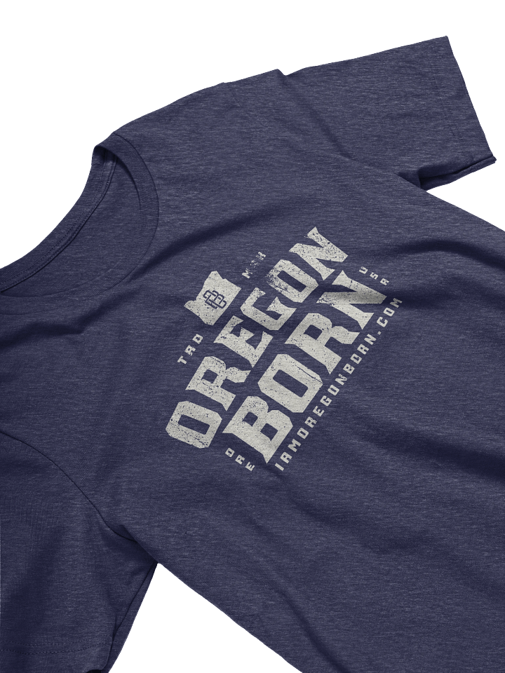 Vintage Collegiate Oregon Born T-Shirt product image (2)