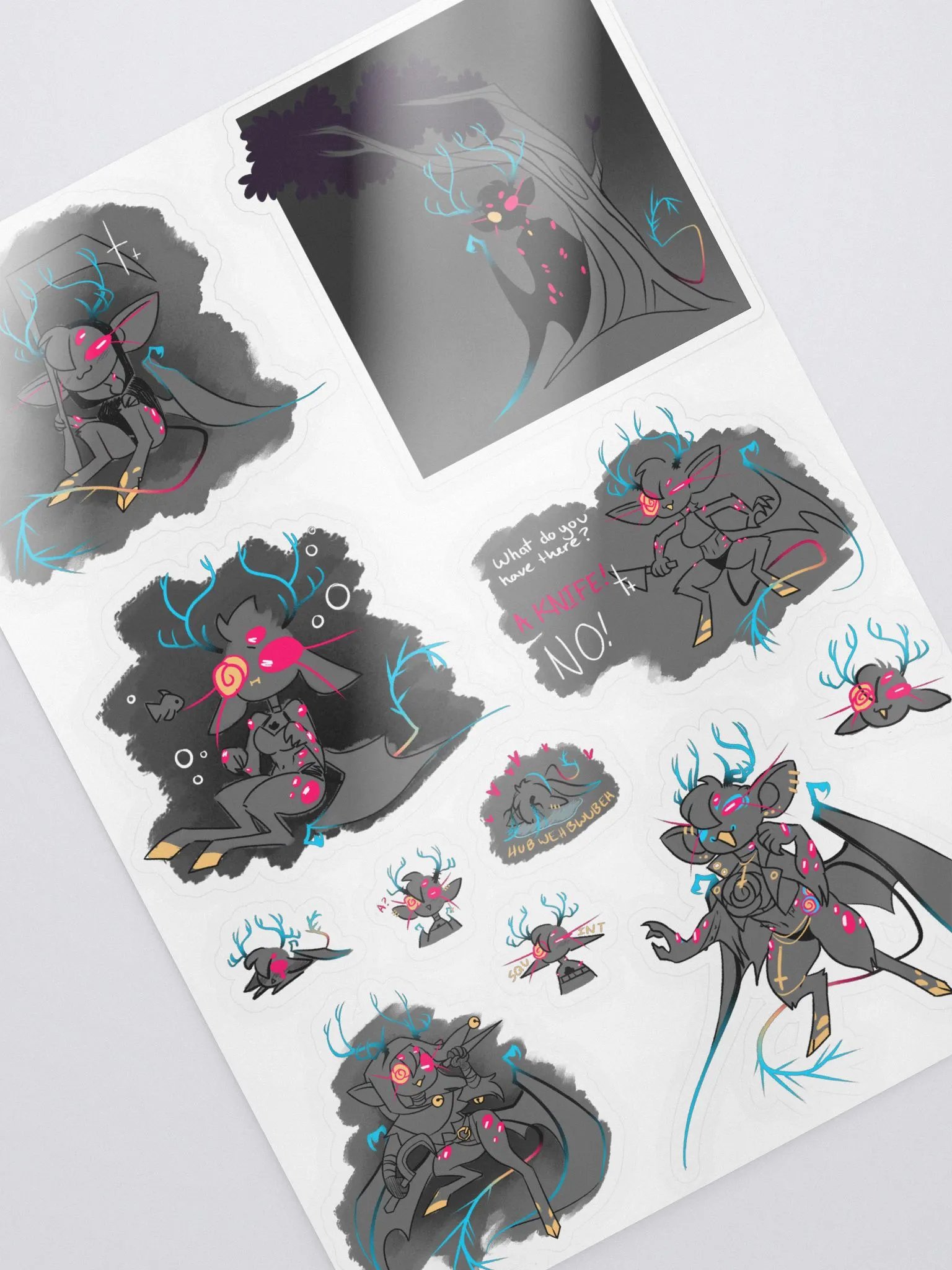 O.D. Doodle Sticker Sheet product image (2)