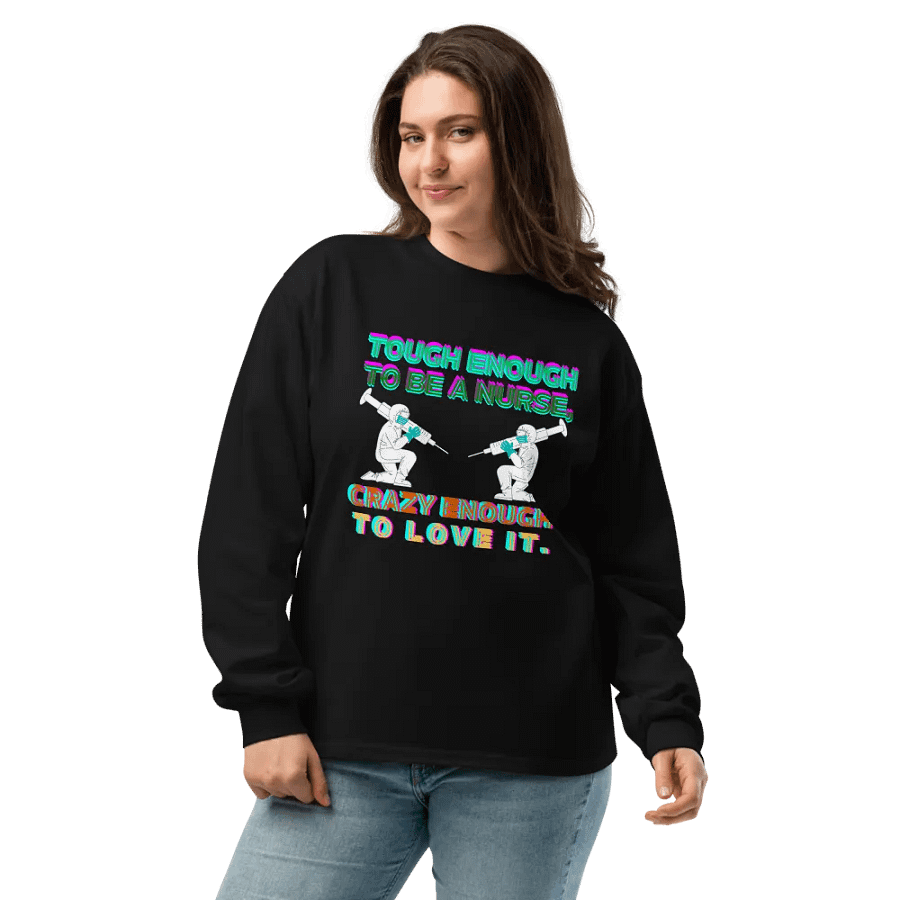 Nurse Vibes Unisex Long Sleeve Shirt product image (6)