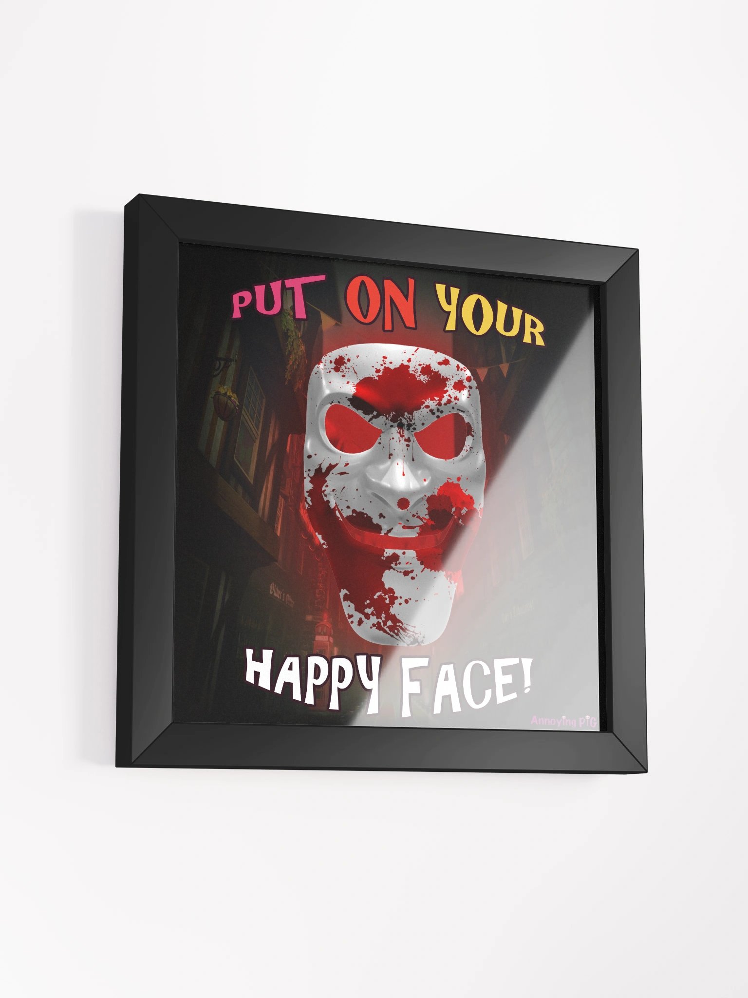 Put on your Happy Face! Framed Poster product image (11)
