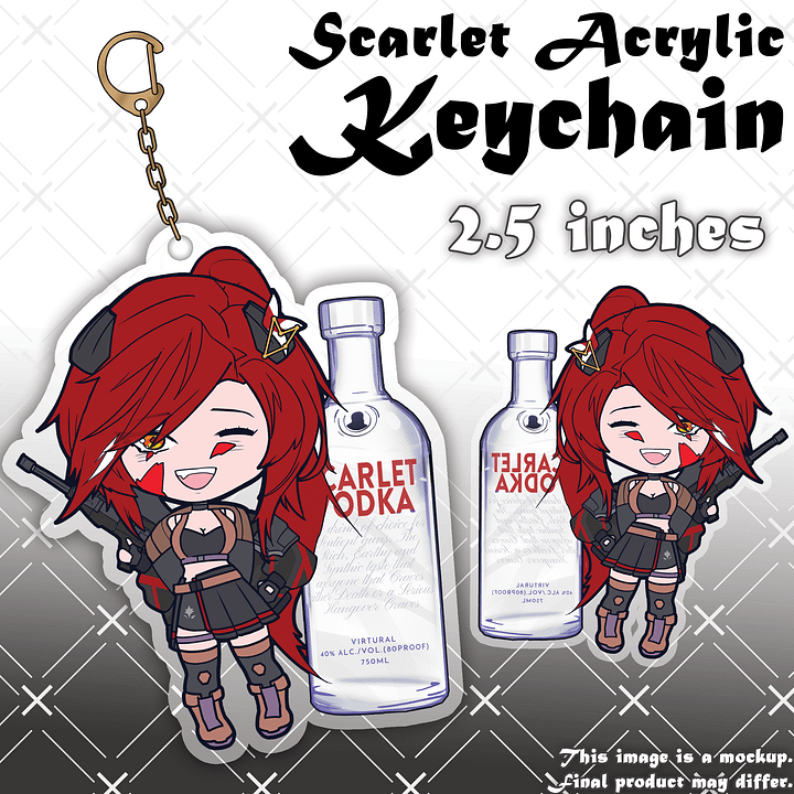Scarlet Keychain [PREORDER] product image (1)
