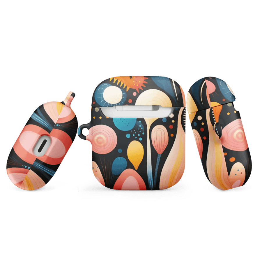 Cosmic Bloom All-Over Print AirPods® Case product image (1)