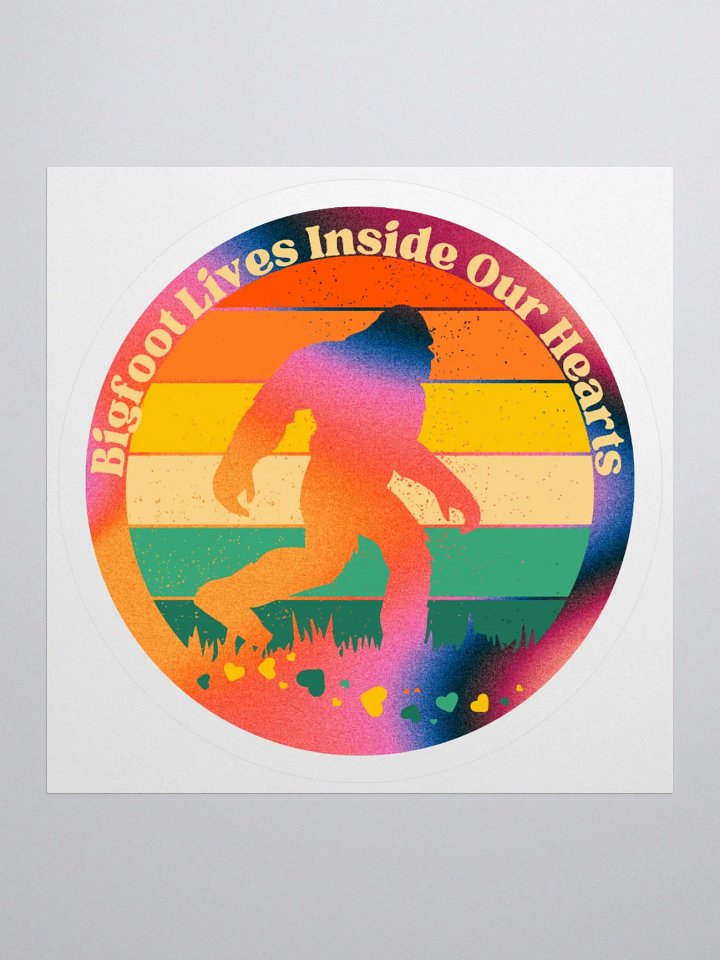 Bigfoot Appreciation Sticker product image (1)