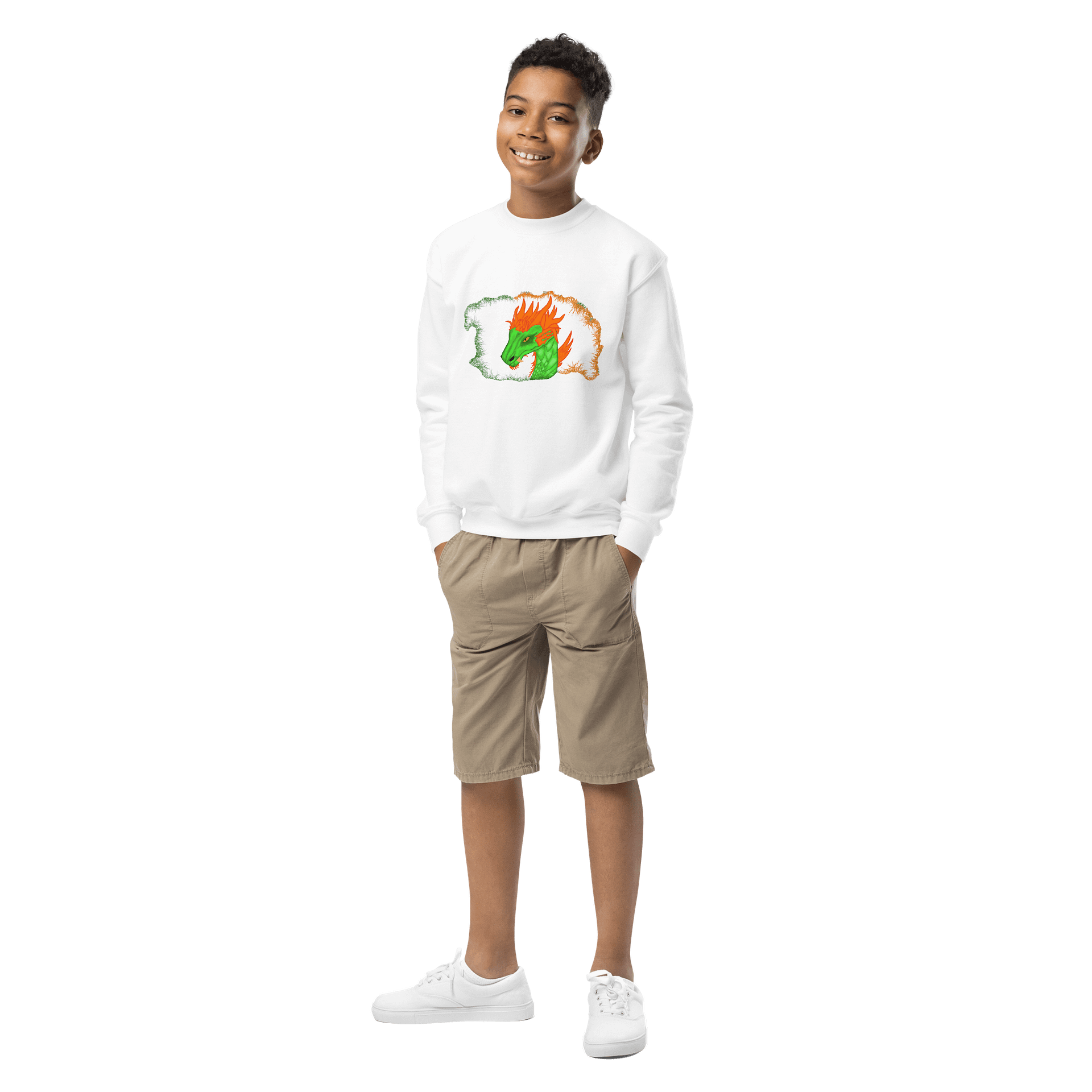 Dragon's Embrace Youth Sweatshirt product image (1)