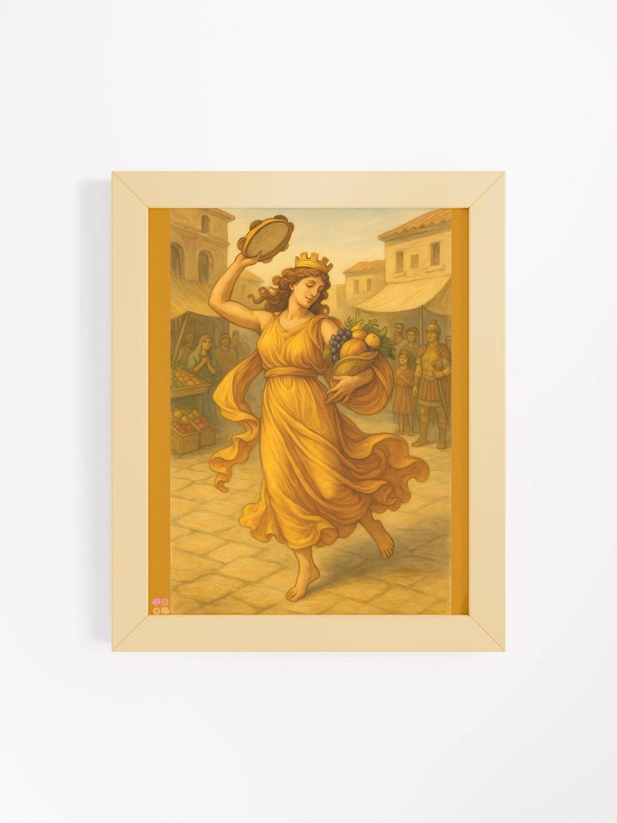Goddess Fortuna Annonaria's Dance Framed Poster product image (4)