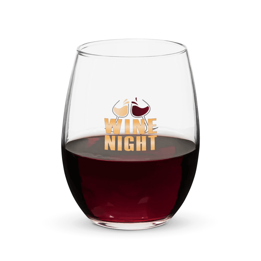 Wine Night Stemless Wine Glass product image (5)