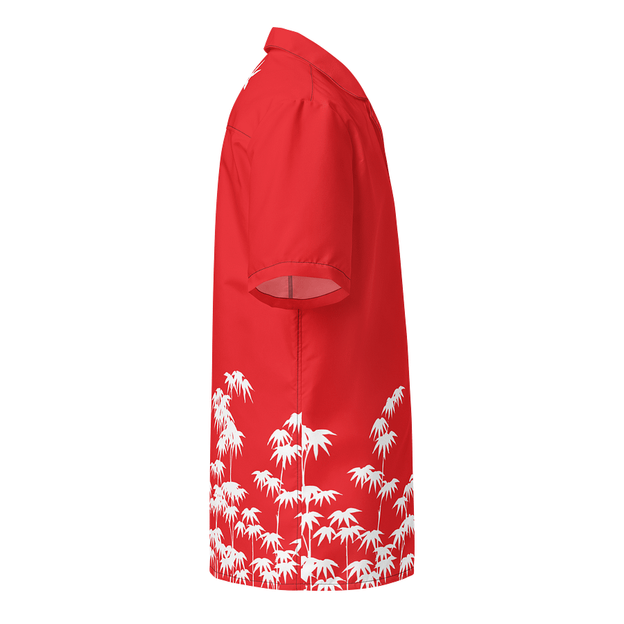 Blood Red Bamboo Ninja Aloha Shirt product image (4)