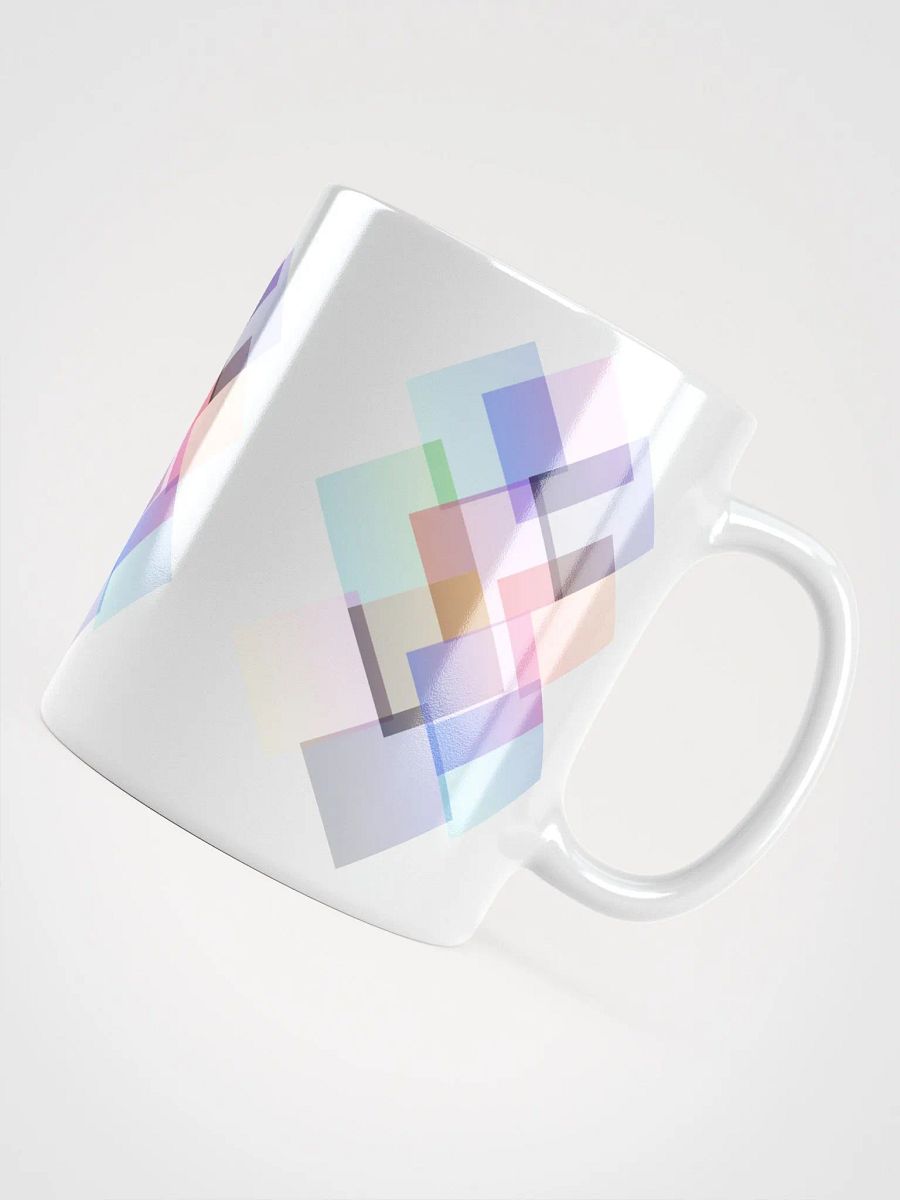 Geometric Gradient Artistic Squares Spiral Notebook product image (7)