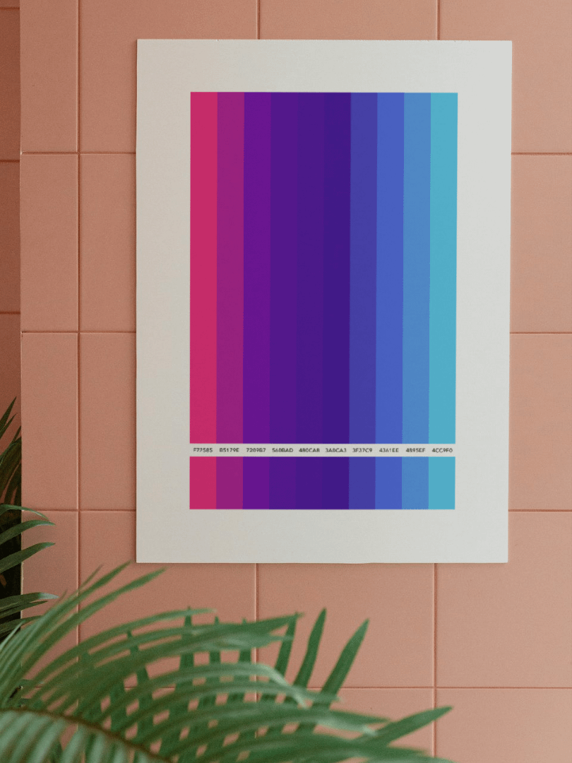 COLOR PALETTE 005 • WALLART DECOR product image (2)