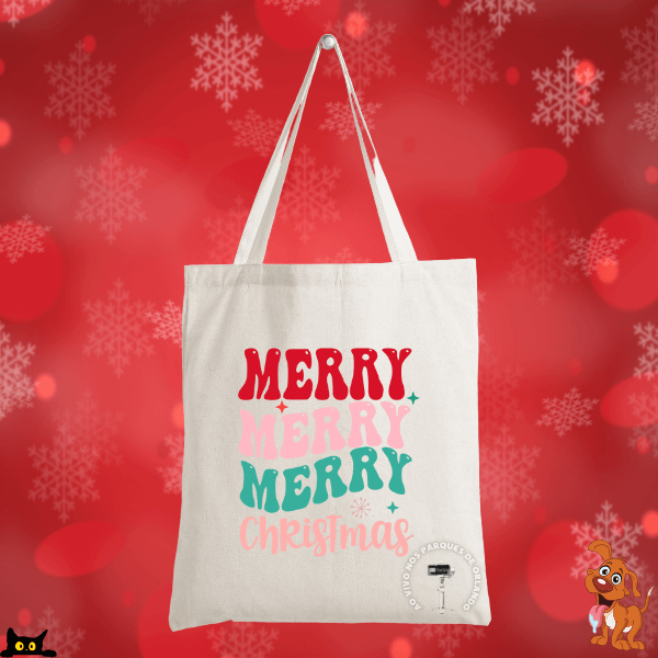 Christmas Penguin Tote Bag product image (2)
