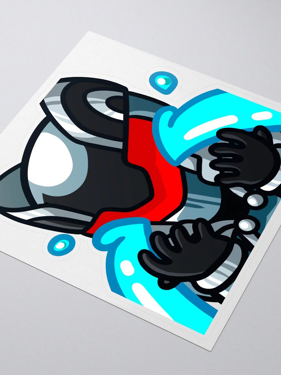 Apex Crying Kiss Cut Sticker product image (3)